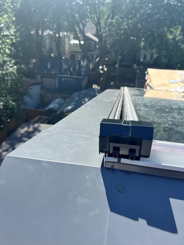 Longlight VELUX Modular Skylight installation by Well Roofing — Morse Street, photograph 9