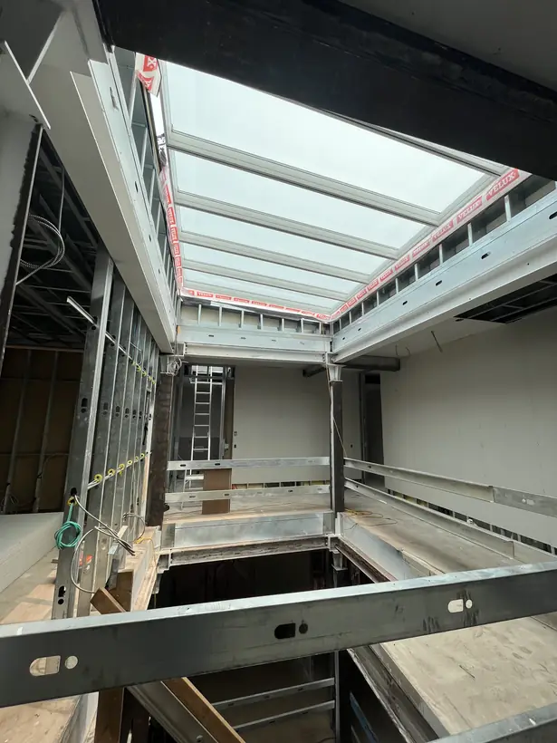 Longlight VELUX Modular Skylight installation by Well Roofing — Longlight on a residential flat roof, photograph 11
