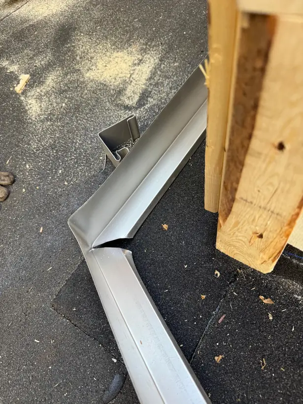 Longlight VELUX Modular Skylight installation by Well Roofing — Longlight on a rear addition, photograph 9